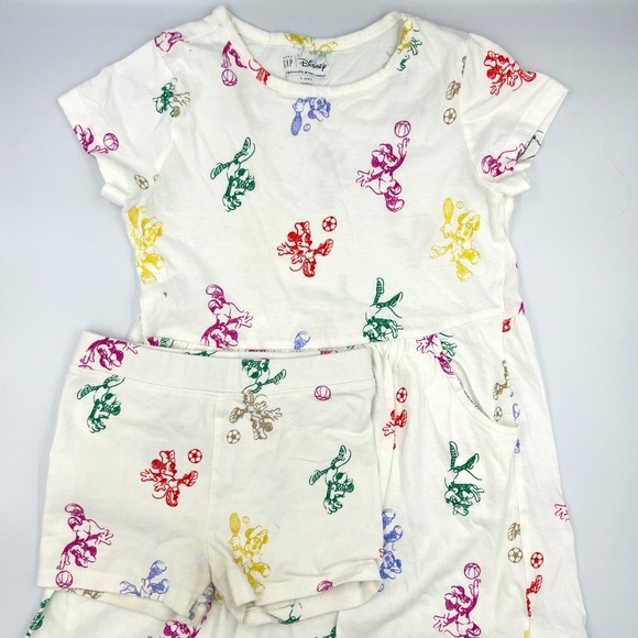 GAP Other - Gap | Disney Minnie Mouse Dress | Toddler Size 5T includes cartwheel shorts